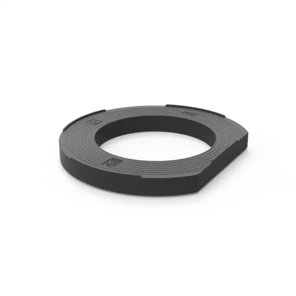 Topring m/ fals til kantsten - 30 mm