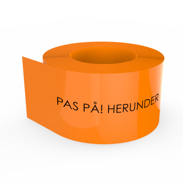 Cable Cover - Orange - 100 x1,7 mm i rl. á 50 mtr.