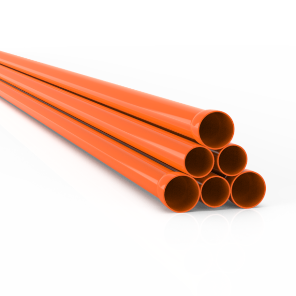 Cable Protection Pipe - Orange - Ø40 mm