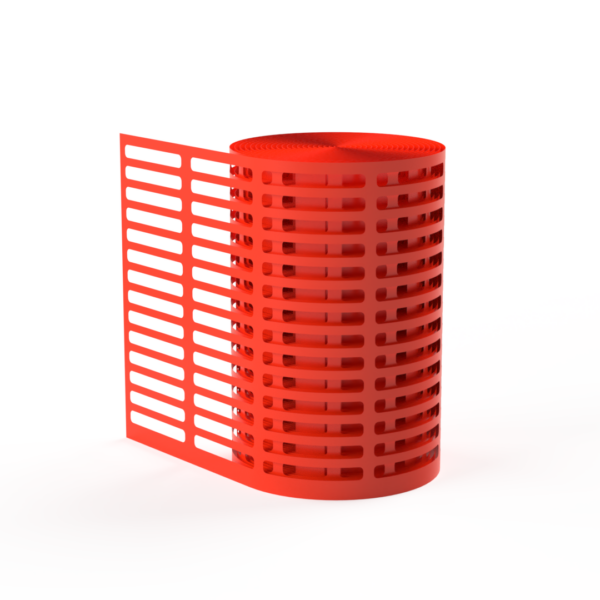 Warning net - Red 20cm