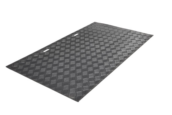 Køreplader 200x115 cm m/mønster og 2 håndtag