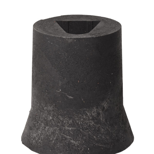 Edge stake collar - die cast  Ø210/285x305 mm